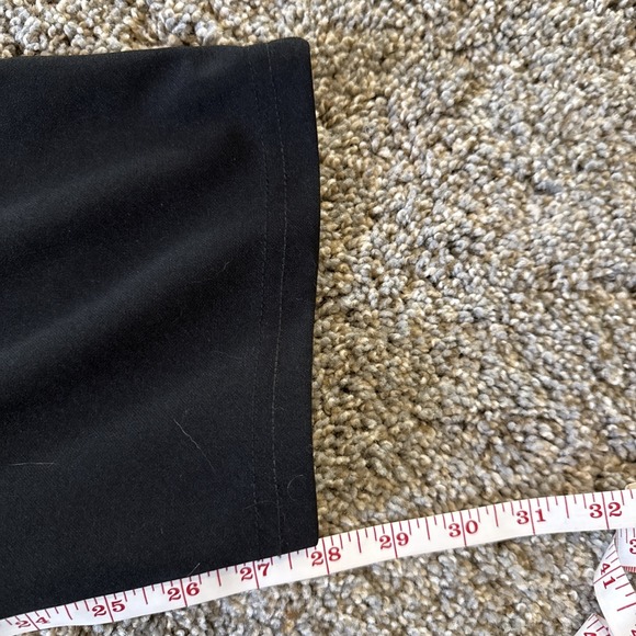 Women's Jumpsuit Black Short Sleeve With Belt Size L - Picture 5 of 5